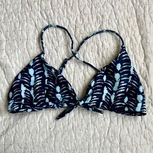 Skatie Azul Halley Bikini Top | Size M